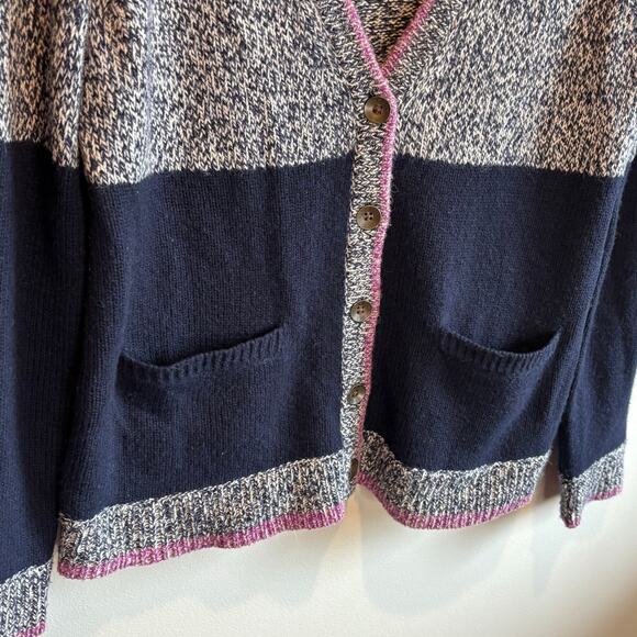 Rag & Bone Color Block Alpaca Blend Cardigan Sweater - size Medium - Picture 3 of 6